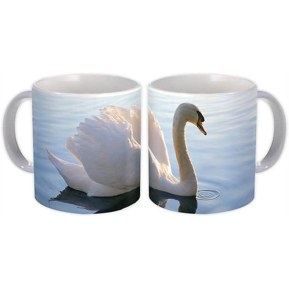 Geschenkbecher: Schwanvogel