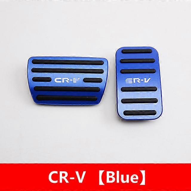 アルミ合金車のスタイリングアクセラレーターアクセルペダルブレーキペダルカバーノンスリップパッドATホンダCRV CR-V 2017 2018-2020アクセサリー