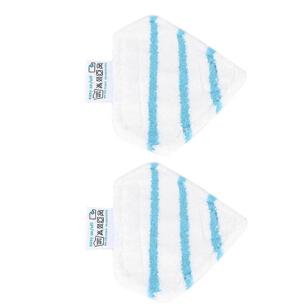 2PCS Replacement Washable Triangular Mop Cloths Pads for FSM1610 FSM1630
