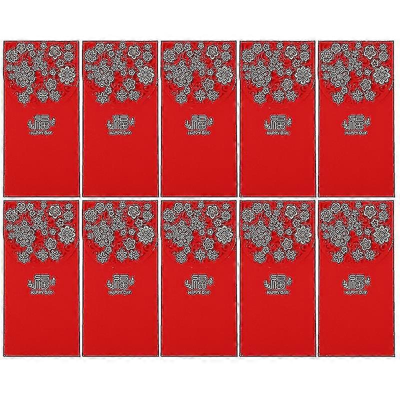 Red Money Packets - Set of 10 Pieces