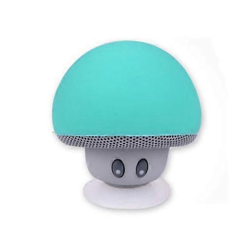 Mushroom Portable Bluetooth Wireless Stereo Speaker Mini Subwoofer with Suction Cup and Mic