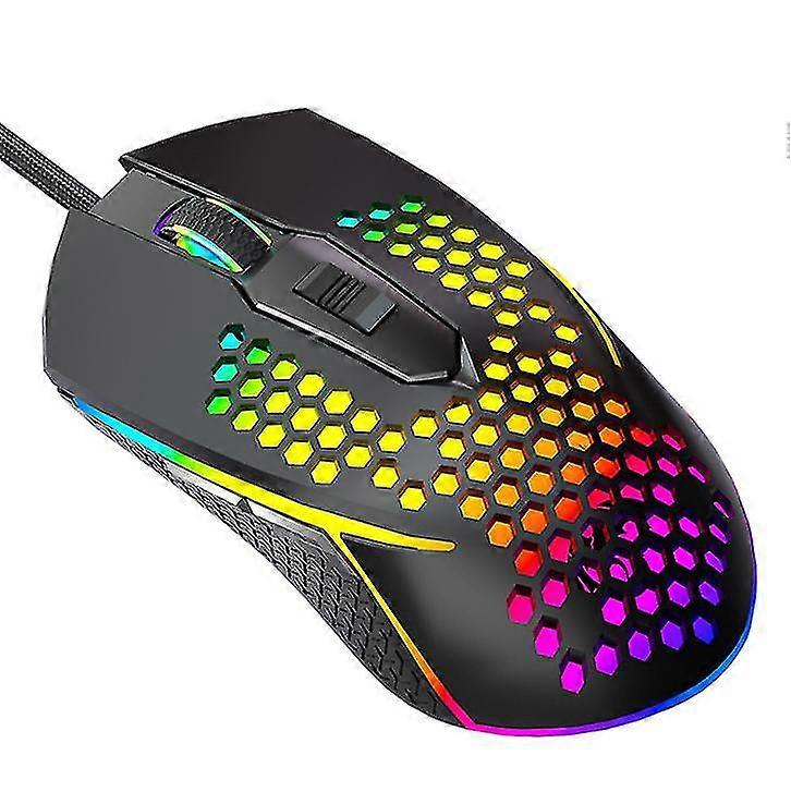 Usb Wired Mouse Rgb Gaming Mouse Macro Definición Gaming Mice 7600 Dpi