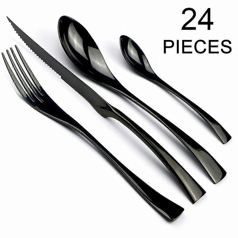 Stainless Steel Dinnerware Set Dinner Spoon Fork Knife Cutlery Set Tableware Set