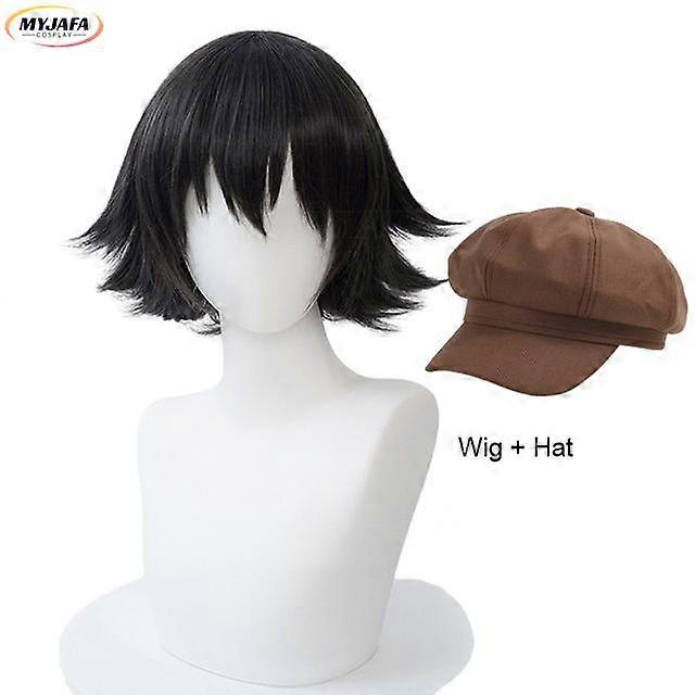 Ranpo Edogawa Cosplay Wig Bungou Stray Dogs Cosplay Short 30cm