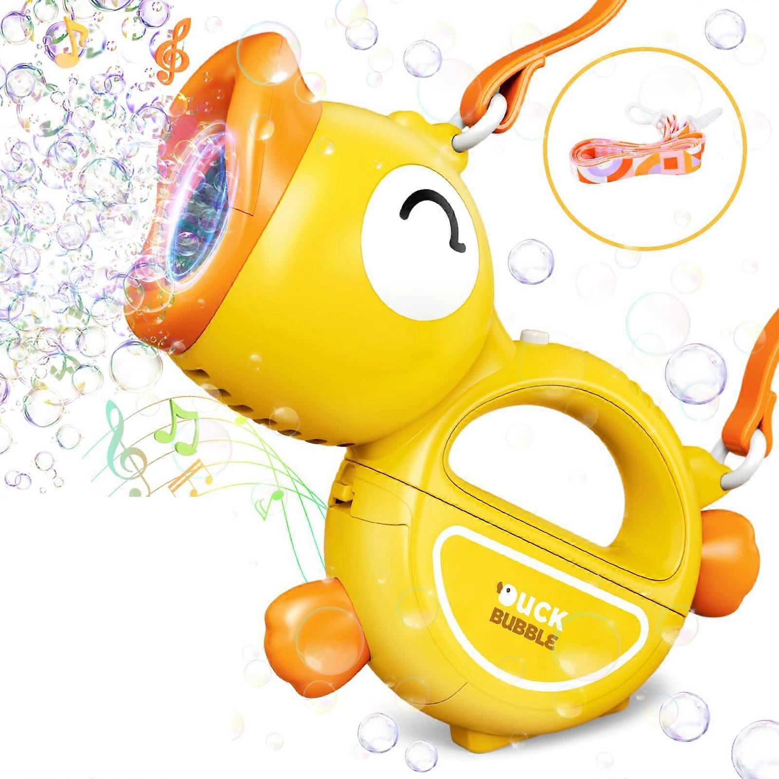 Automatic Bubble Machine, Bubble Gun Automatic Bubble Blower, Electric Bubble Maker Machine Toy With Bubble Solution, Kids Gifts