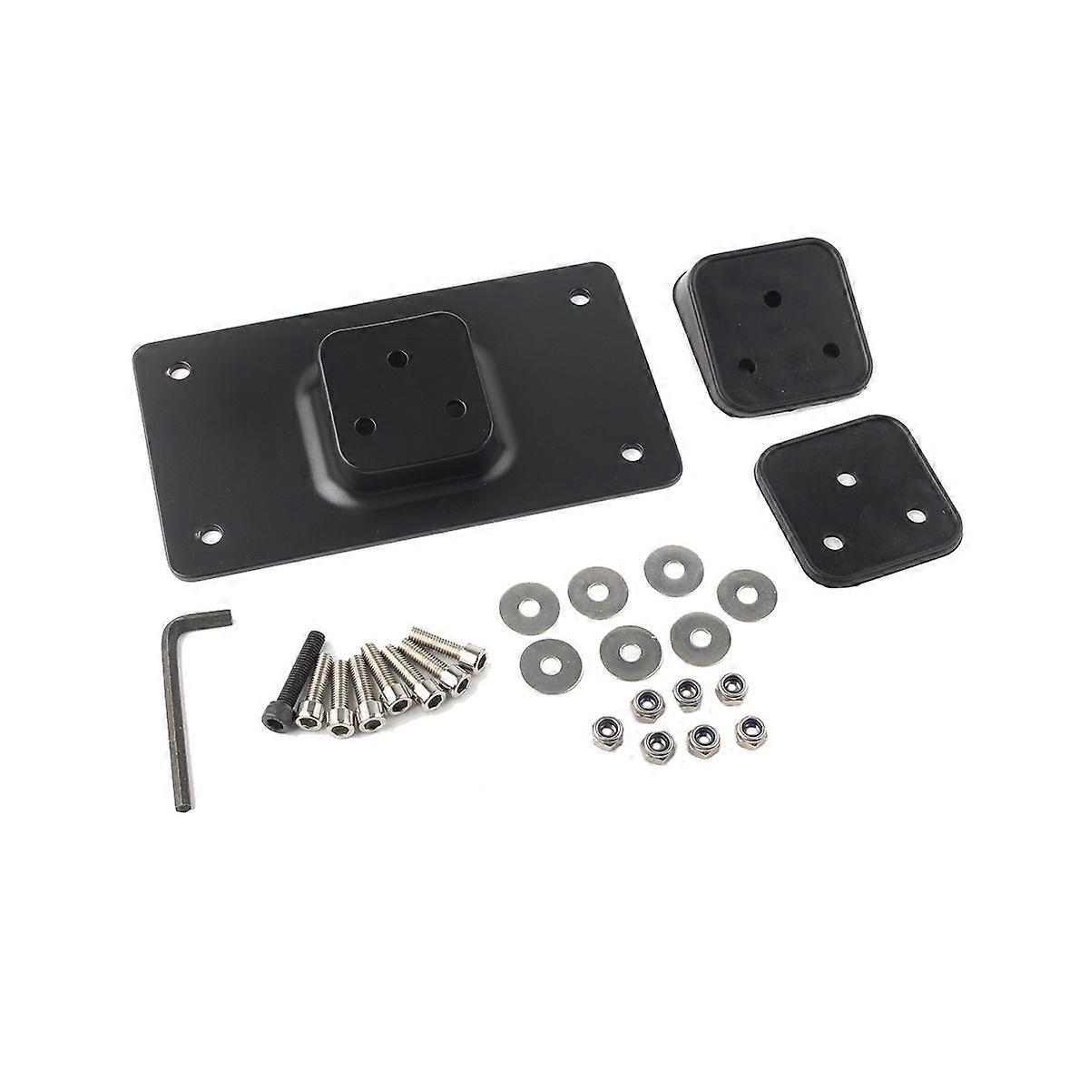 Motorcycle Laydown Tilt License Plate Kit Frame Mount for Big Sportster Softail