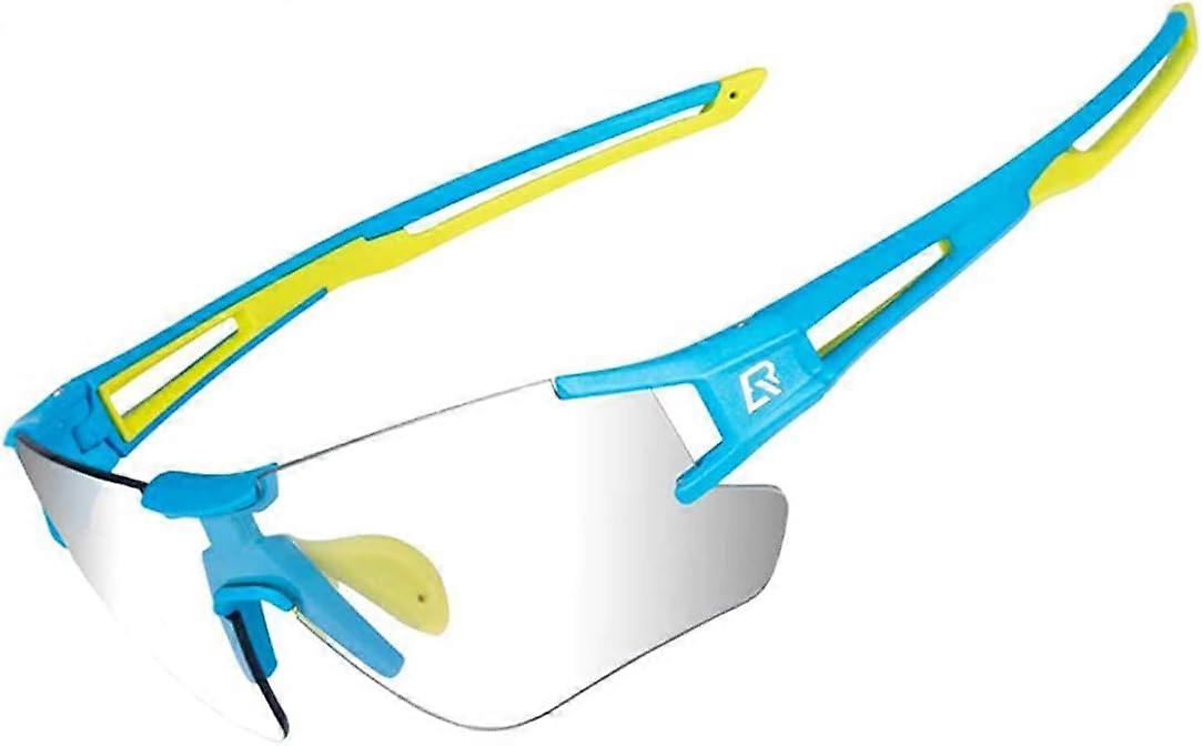 Fotokromaattiset aurinkolasit Miesten Pyörä, Pyöräily Polarisoidut puolikehyslasit Urheilu MTB Kalastus Juoksu