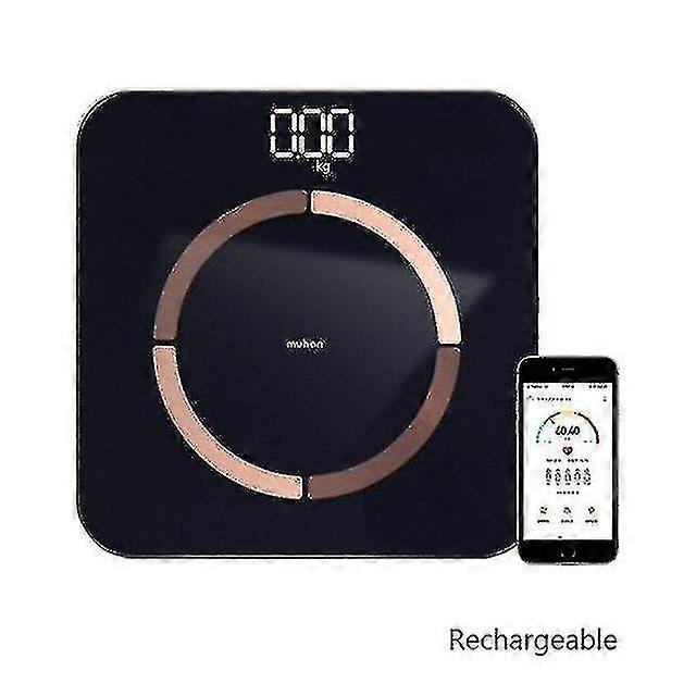 Usb Charging Weight Scale Smart(black)