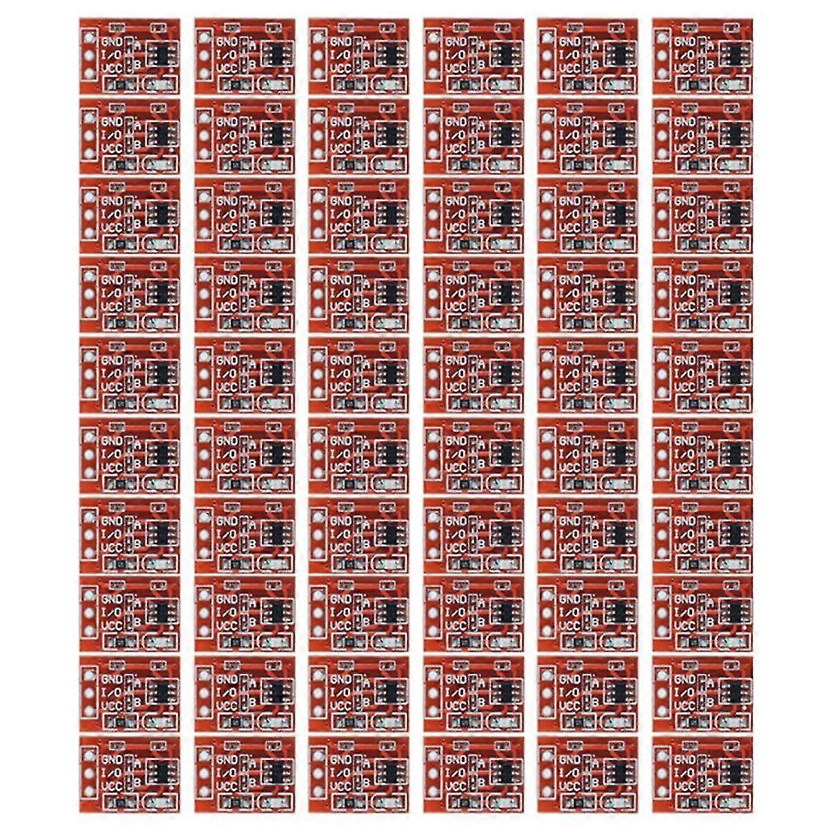 60Pcs TTP223 Touch Sensor Touch Button Module Self -Lock -to -Point Capacitance Switch Unilateral T