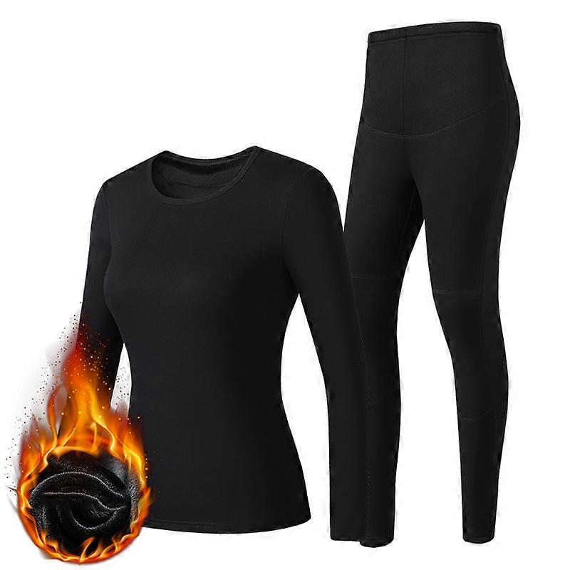 Uppvärmda underkläder Set, USB Elvärme Termiskt Baslager Set