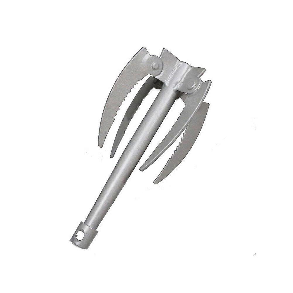 2023 NewFoldable 4-Claw Anchor Sickle for Grass Cutting and Inflatable Boat Anchoring - Portable and Durable