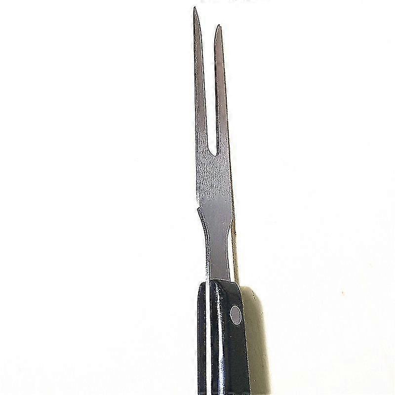 10-inch Forged Cook's Fork Carving Fork Serving Grill Fork With Black Handle