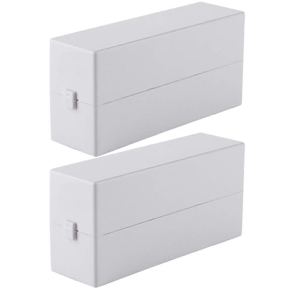 2pcs Nail Drill Bits Storage Container Storage Case 30-slot Drill Bit Holder for Nails