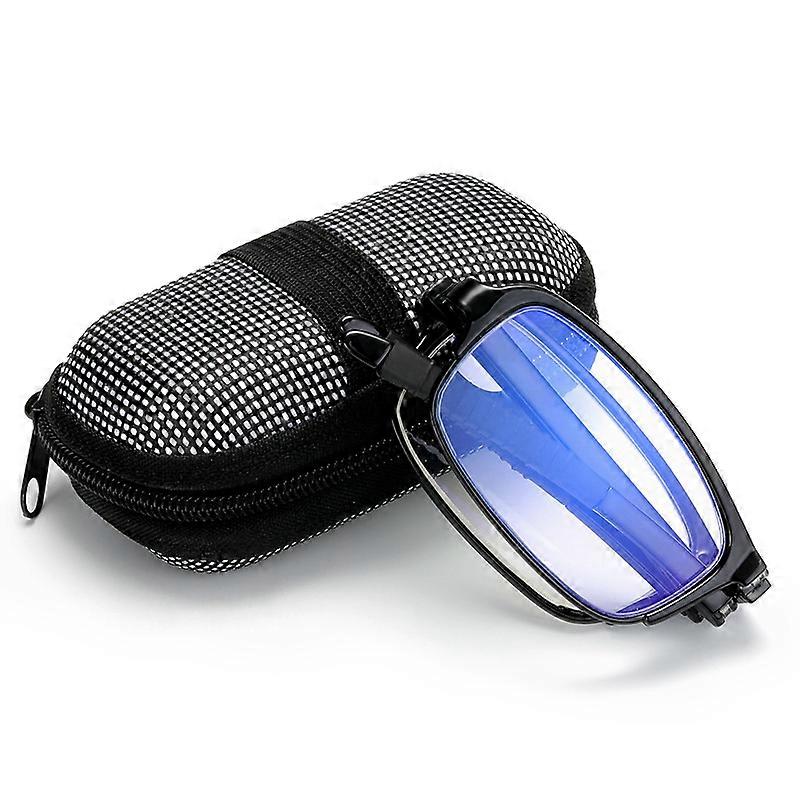 Folding Portable Reading Glasses Anti-Blue Reading Glasses for Men and Women