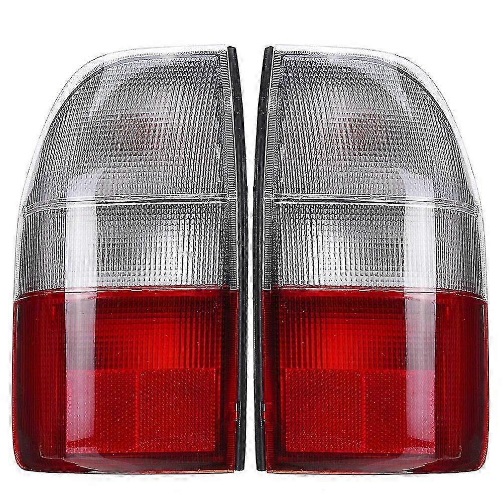 Rear Light Lamp In Clear & Red For Mitsubishi L200 MK3 1995-2006