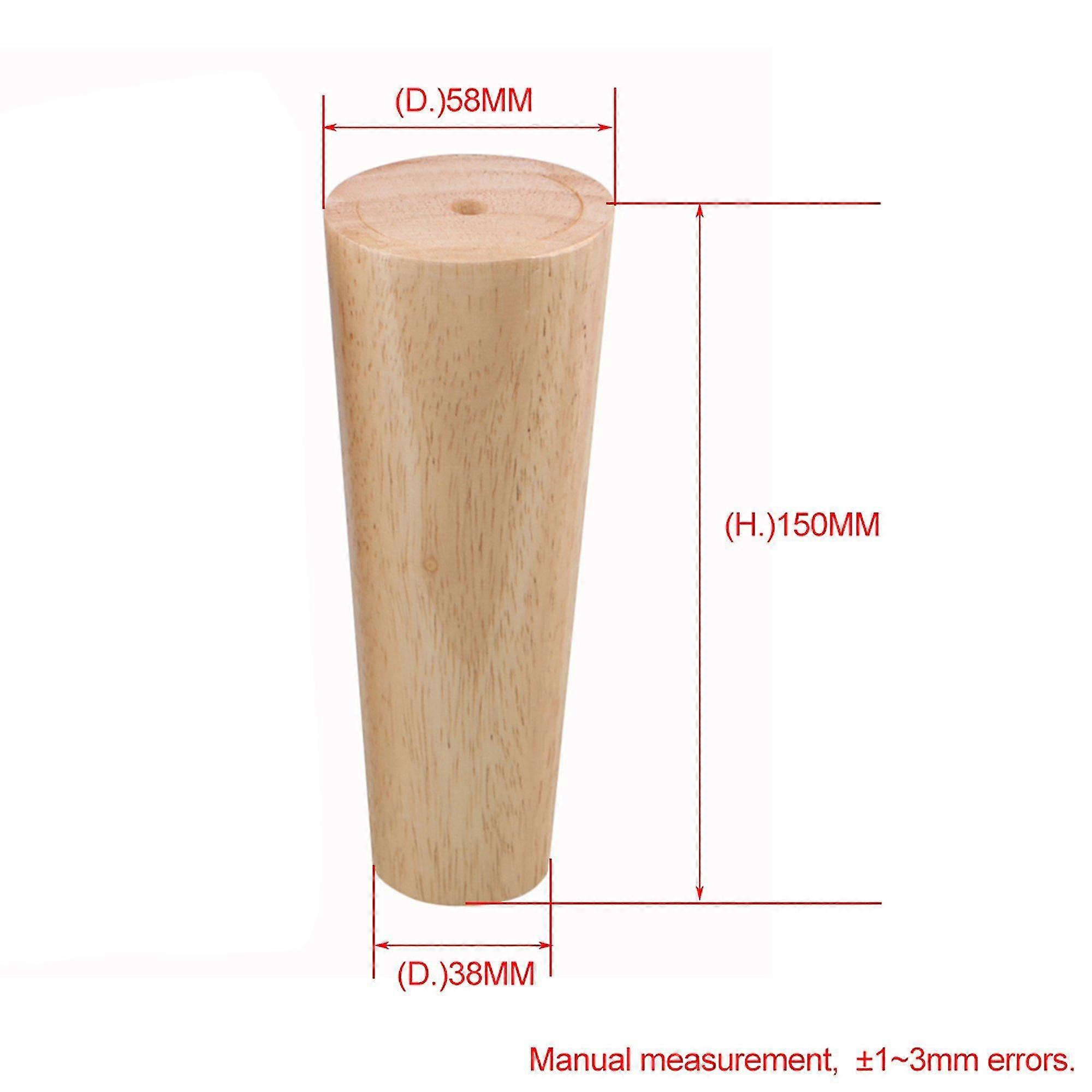 4piece Koniske møbler Møbler Føtter Sofa Ben Erstatning