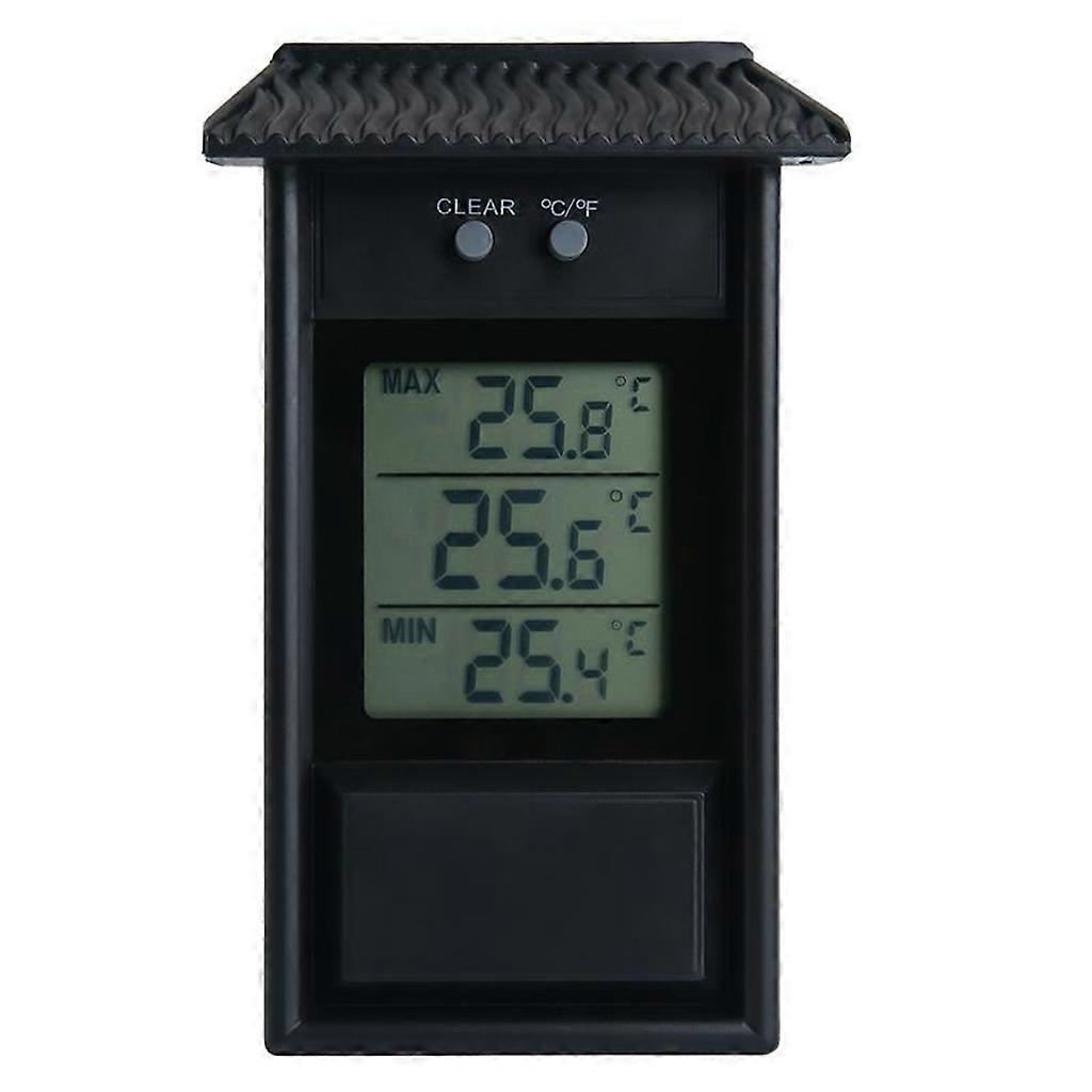 Waterproof Outdoor Temperature and Humidity Meter with Memory Function