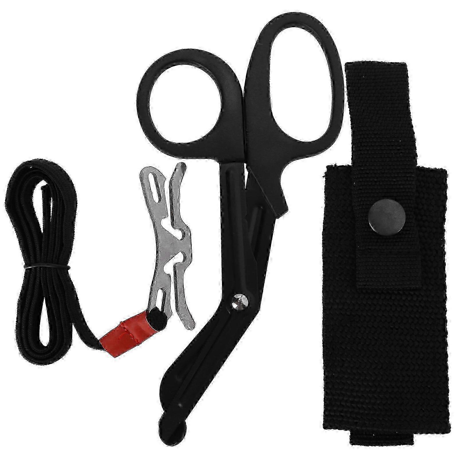 Nursing Bandage Scissors Paramedic Trauma Shears Including Scissors Bag Tourniquet