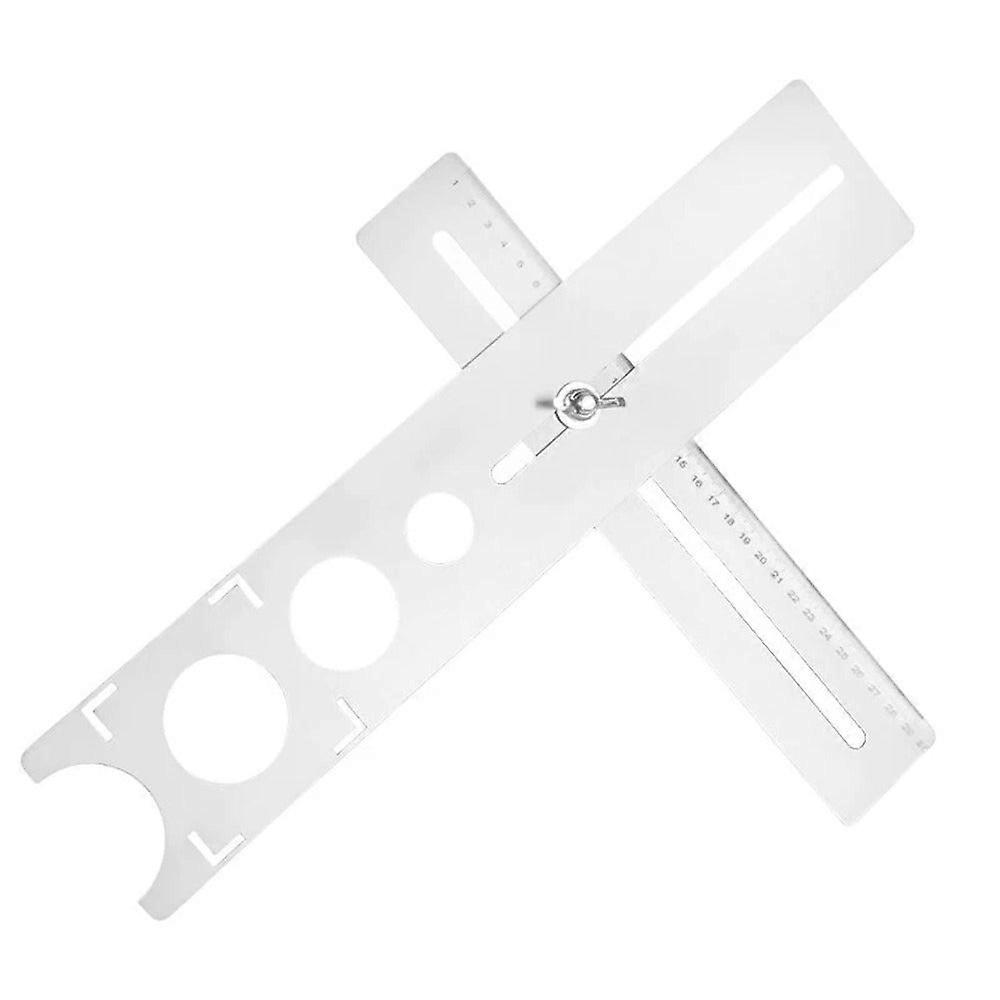 Portable Stainless Steel Ceramic Tile Hole Locator Punching Adjustable Tool