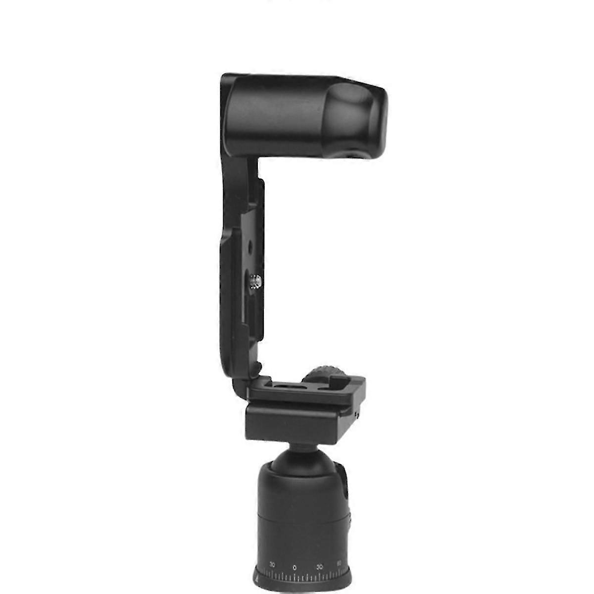 Camera L Vertical Quick Release Plate Camera Holder Bracket Hand Mount Grip For E-m5 Omd Black