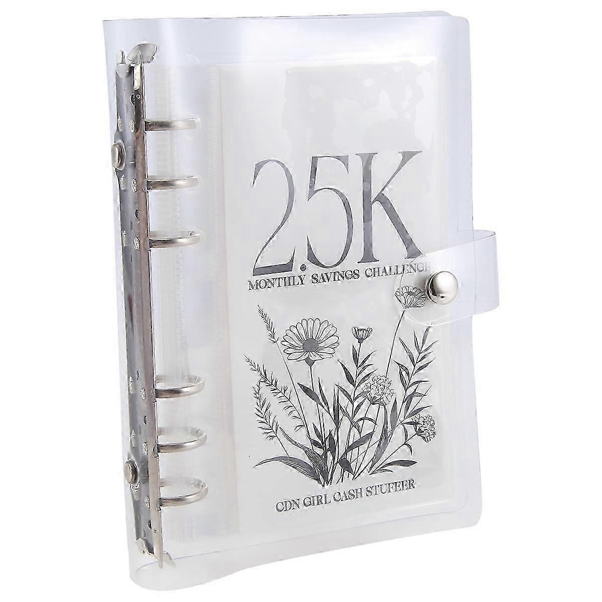 Envelope Challenge Binder Savings Binder For Save 2.5k With Cash Envelopes For Budget Planning