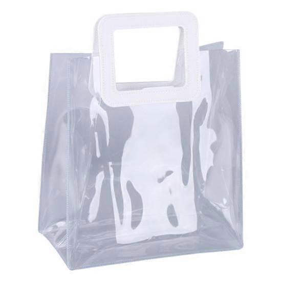 Picnic Bag Transparent Waterproof Eco-friendly Lunch Handbag for Work