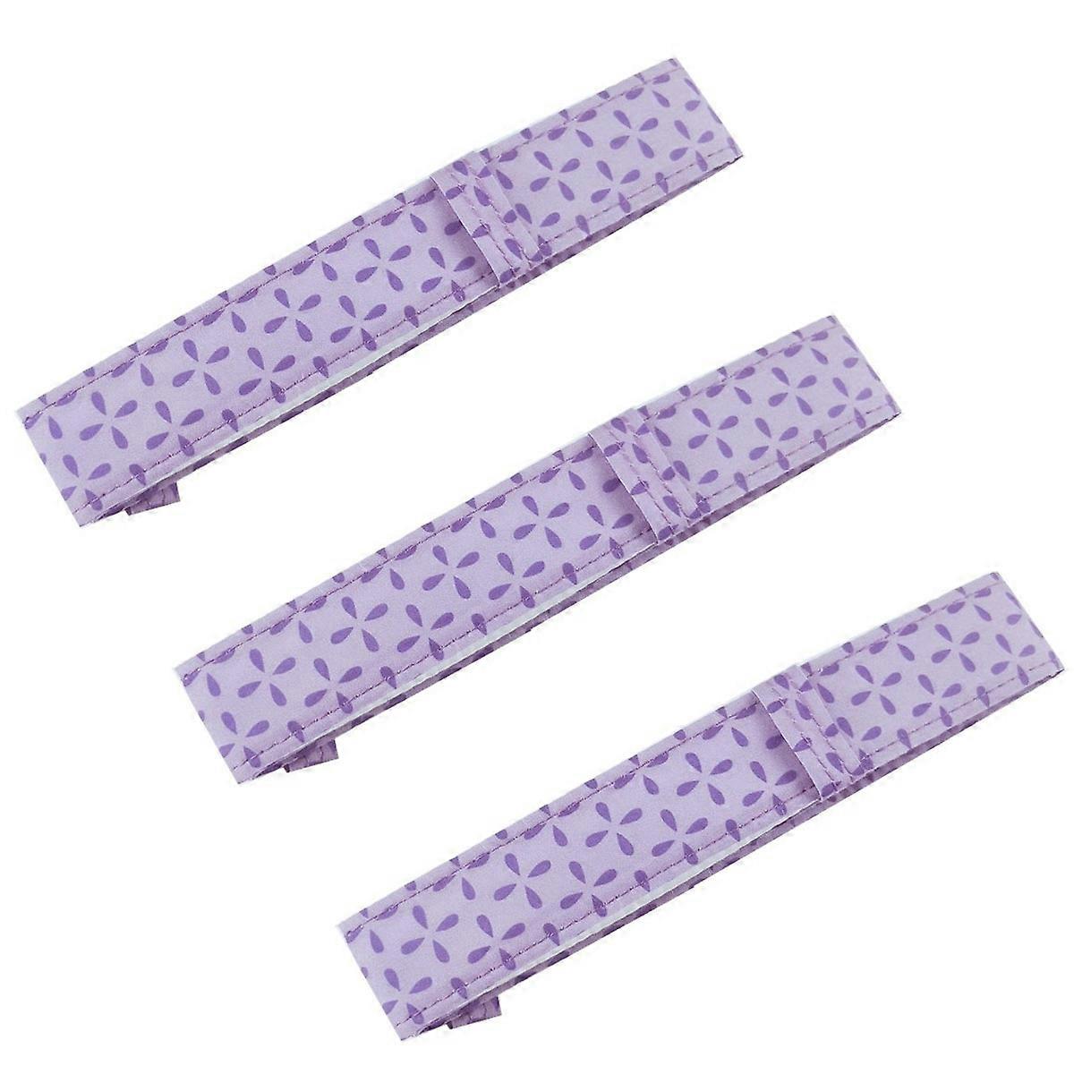 3-Piece Cake Strips for Even Baking, Adjustable Cotton Design