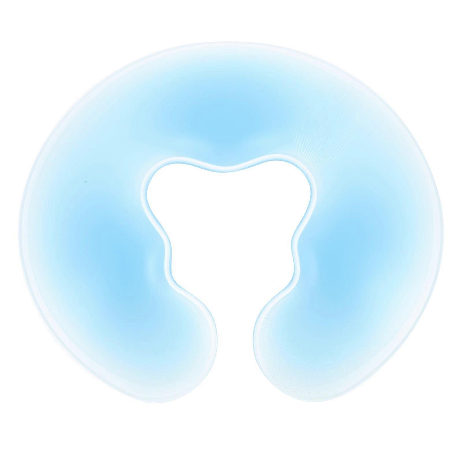 Coussin de spa en forme de U, lavable et réutilisable, en silicone