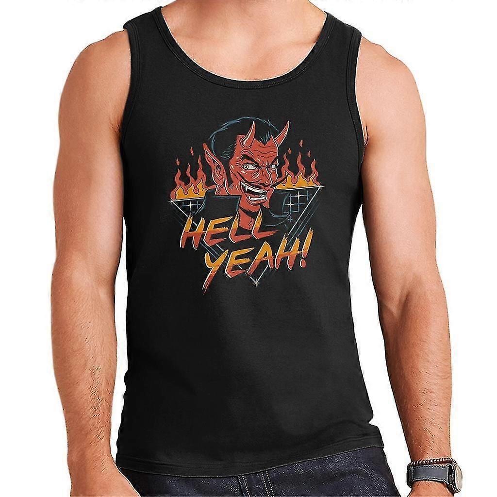 Hell Yeah 80-tallet Retro Devil Vest for menn