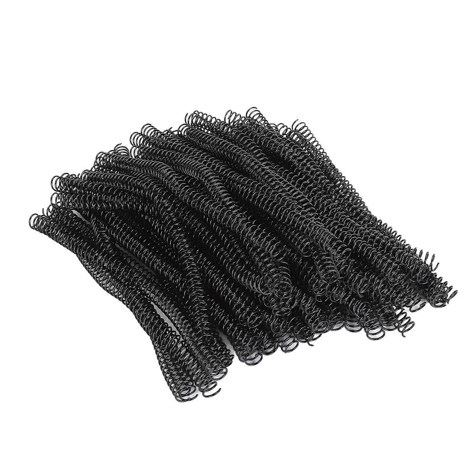 Double Loop Wire Binding Spine 1/2in Diameter 34 Loop 3:1 Pitch 100 Sheets Capacity Iron Wire Binding Ring