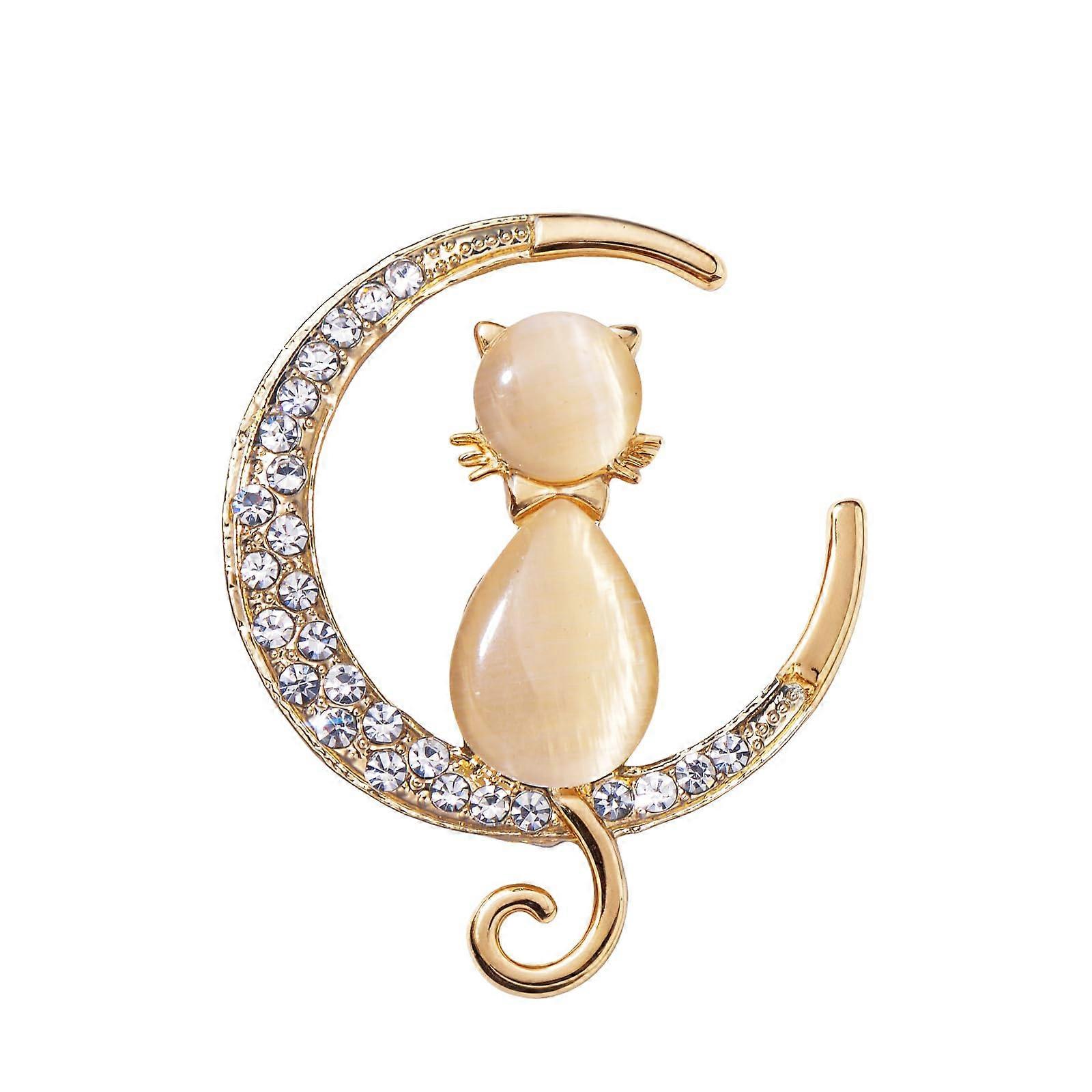 Rhinestone brooch for anniversary celebration