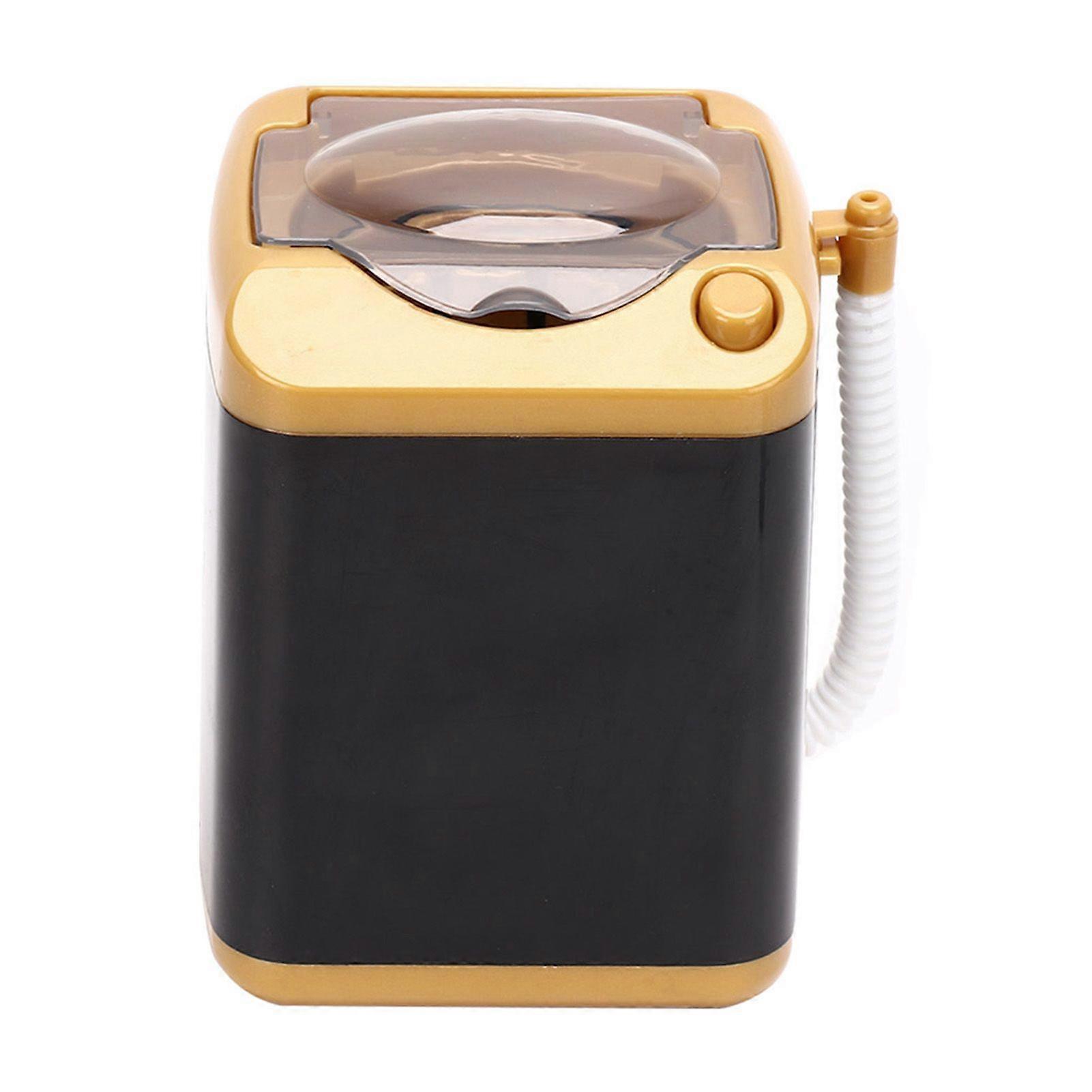 Electric Mini Washing Machine - Cleansing Tool for Cosmetics (Gold)