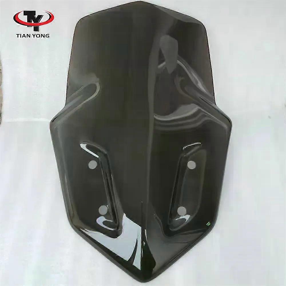 Motorcycle Windscreen Windshield Smoke black Spoiler Wind Deflector Adjustable Lockable compatible for Hypermotard 939 2017 17 MAXP