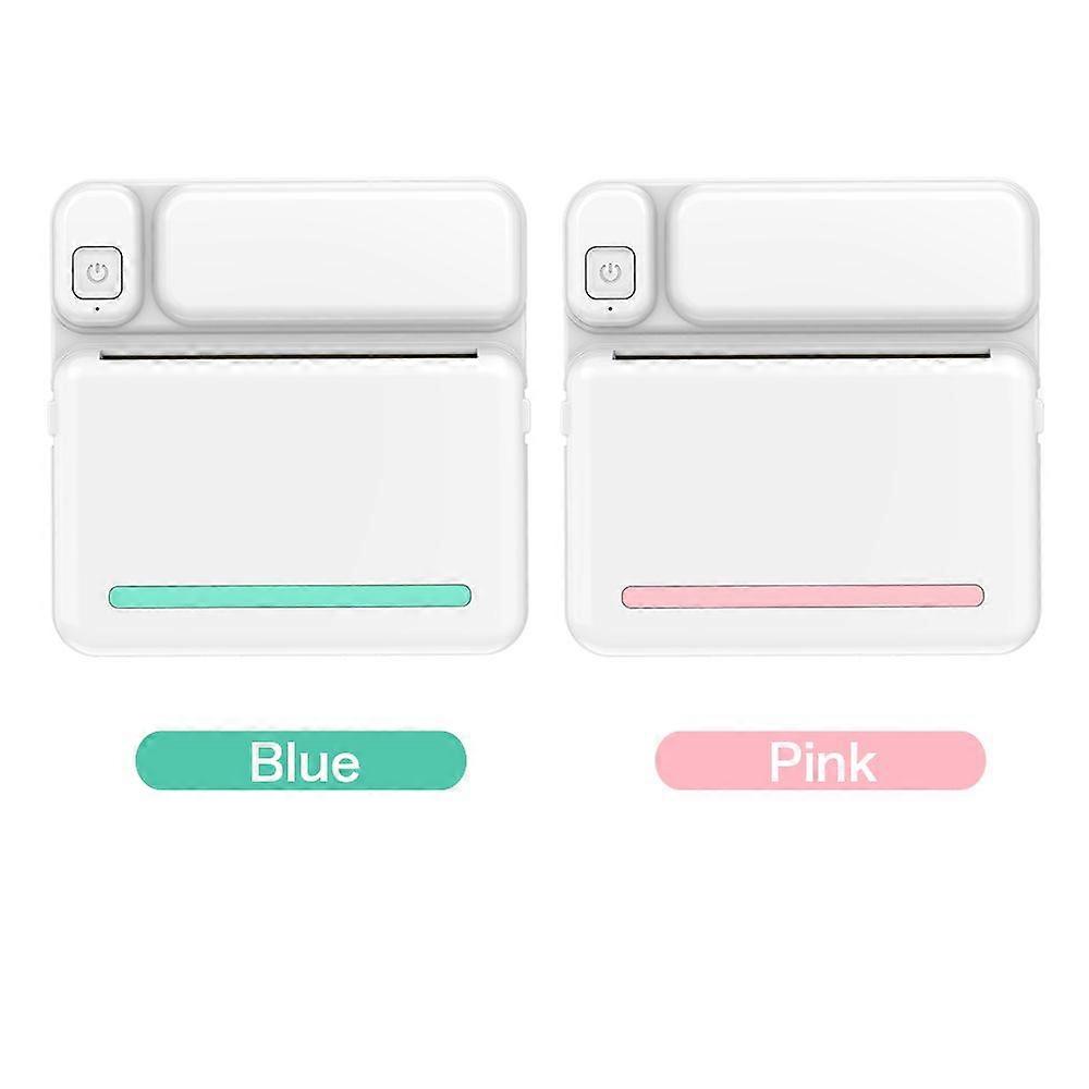 Portable Mini Printer Student Study Printer Labels Convenient Thermal Printer Mobile Phone BT Printer Fix Mistakes