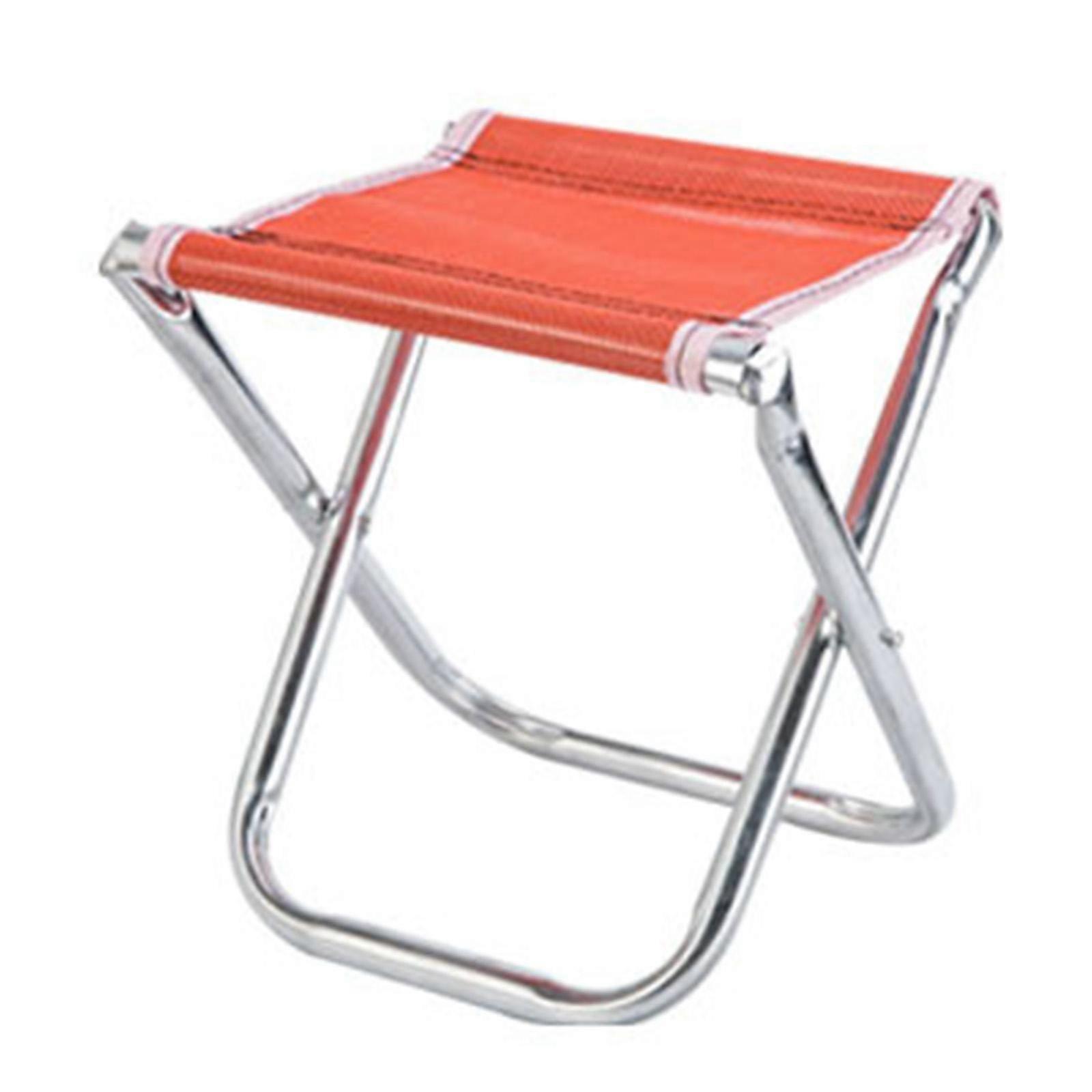 Folding Camping Stool Collapsible Stool Compact under Desk Footstool Foldable