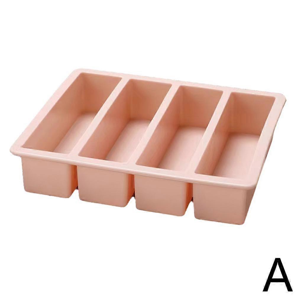 Large Ice Cube Tray , Big Silicone Square Ice Cube Mold Reusable