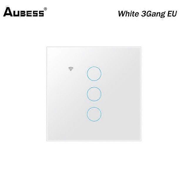Aubess WiFi Smart Switch Neutral Wire Need Tuya EU/US Touch Sensor Switch