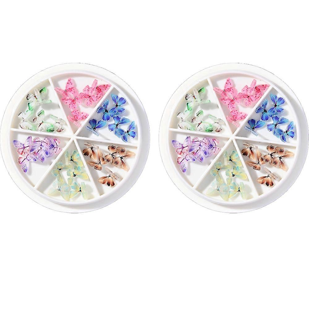 Landscaping Decoration, Mixed Styles Micro Resin Butterflies for Your Creative Projects, Add A Touch Of Nature