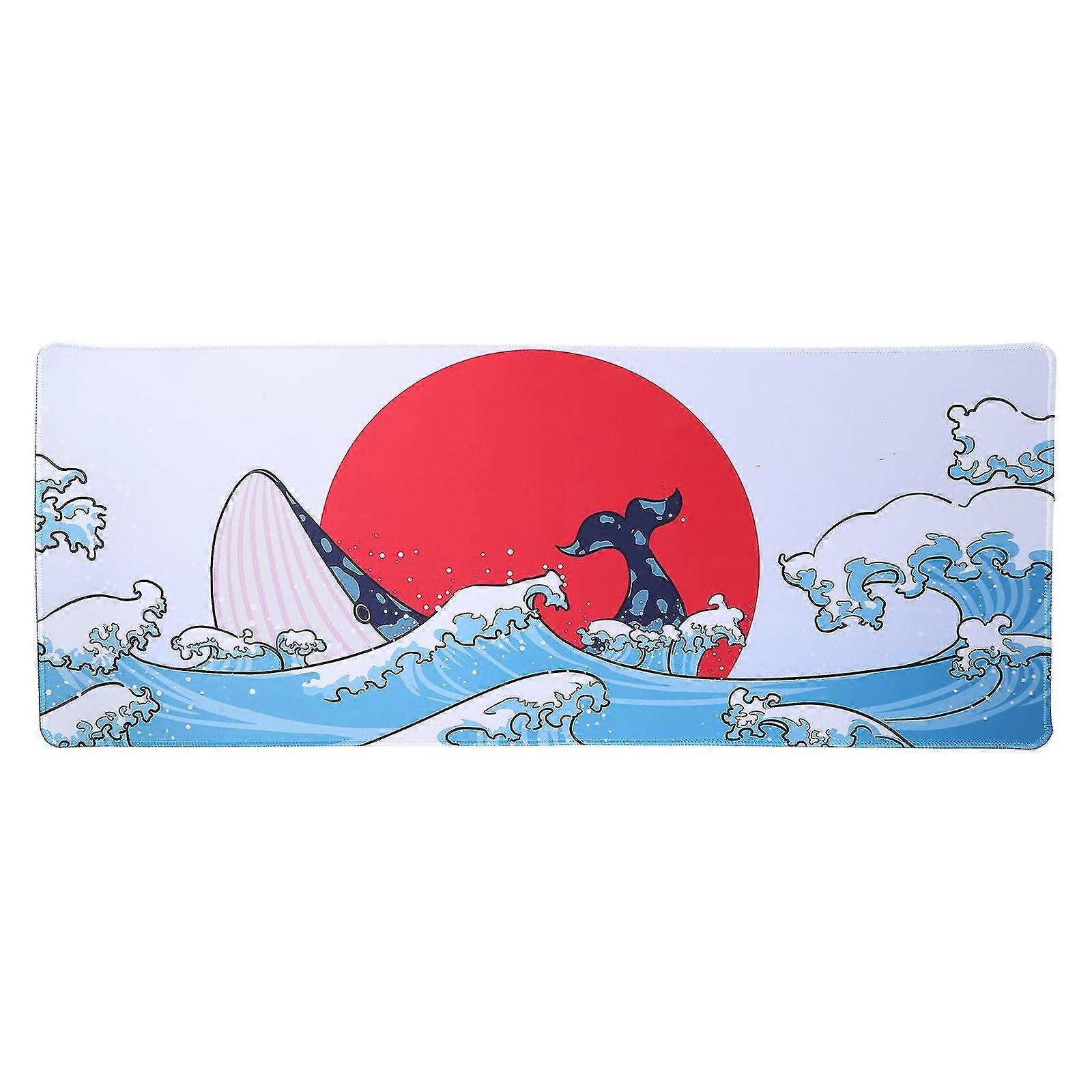 Large Gaming Mouse Pad Computer Gamer Keyboard Coral Sea Mouse Mat Non-slip