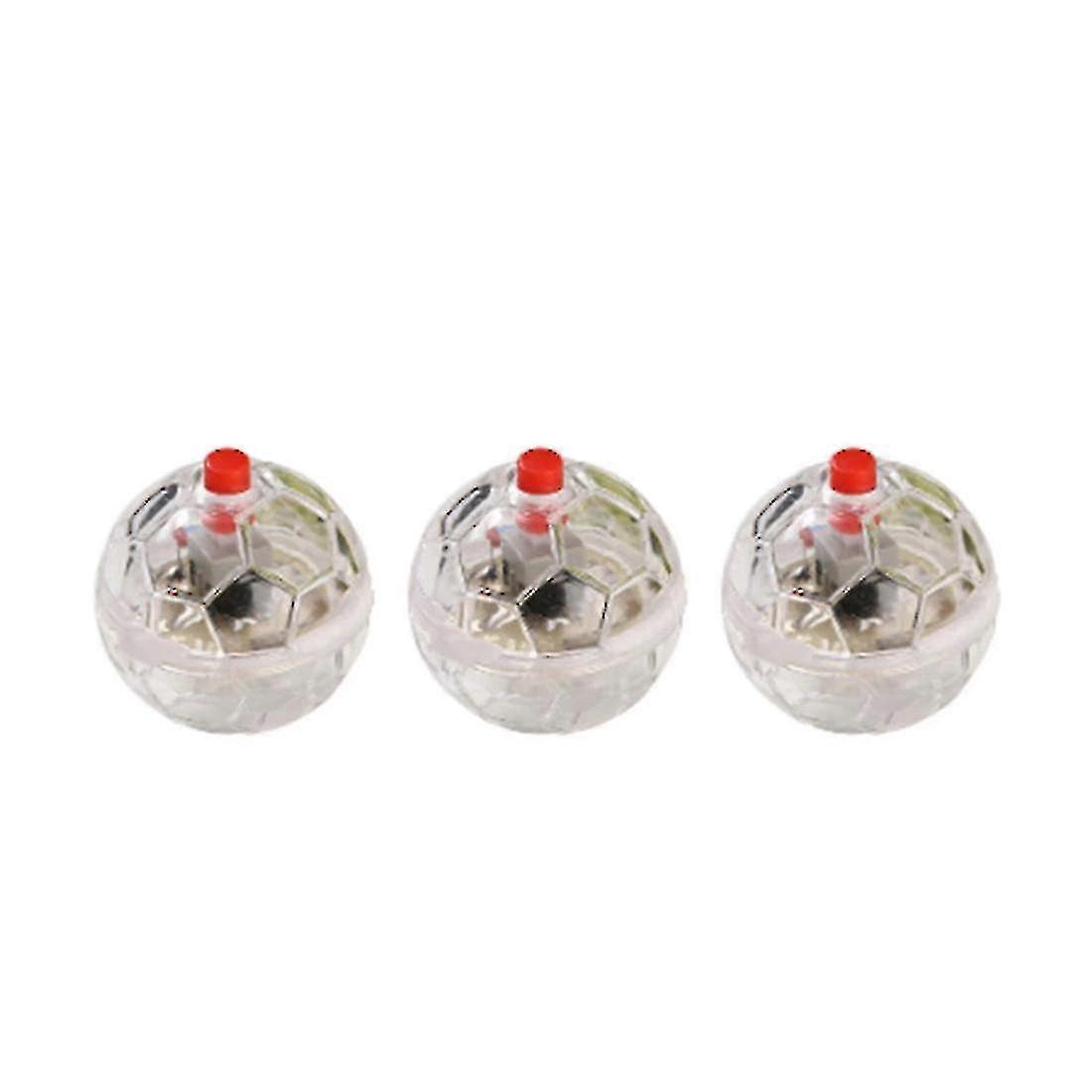 3pcs Flash Ball Motion Light for Cats, Portable Battery-Powered Paranormal Gift with Auto Sensor