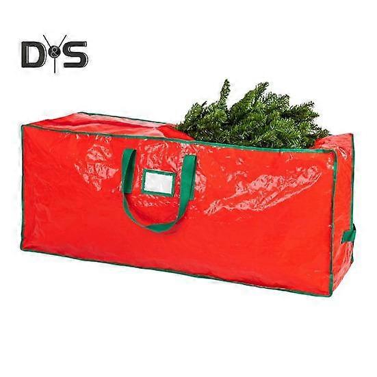 Christmas Tree Storage Bag with Reinforced Handles Zipper Closure Large Capacity Waterproof Artificial Tree Storage Organizer