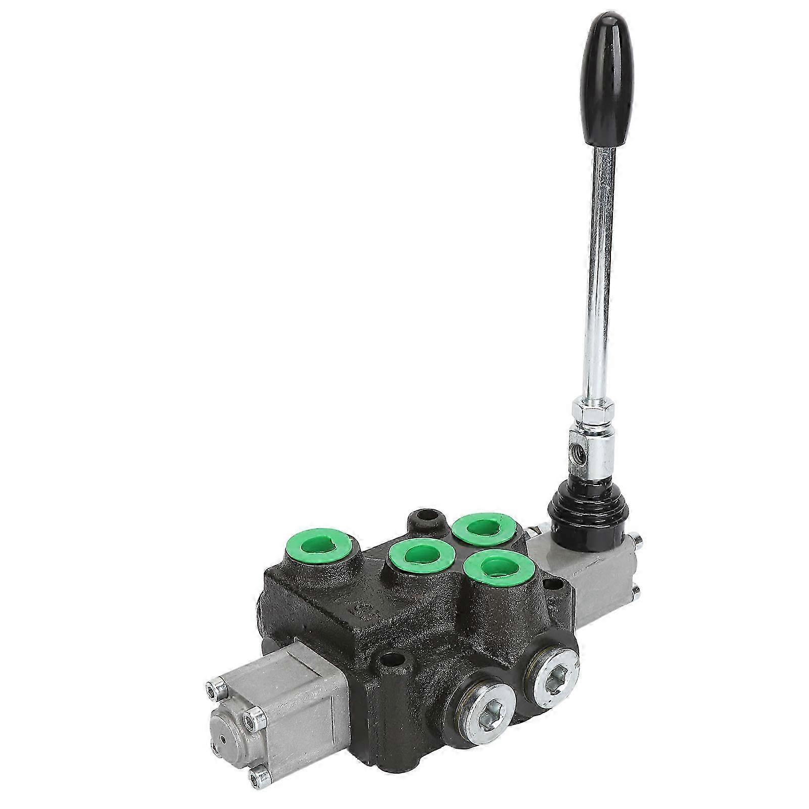 Hydraulic Flow Control Valve Kit 1 Spool Double Acting Multi Way Directional Valves Tractor Accessory