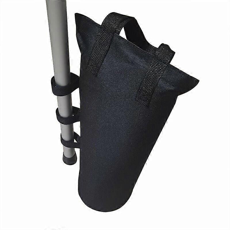 Doppelt robuste Sandsäcke mit Nylongriffen, extra große Baldachingewichte mit wasserdichter Beschichtung für Pop-up-Zelte beim Camping, auf Märkten und an Stränden, 4 Stück