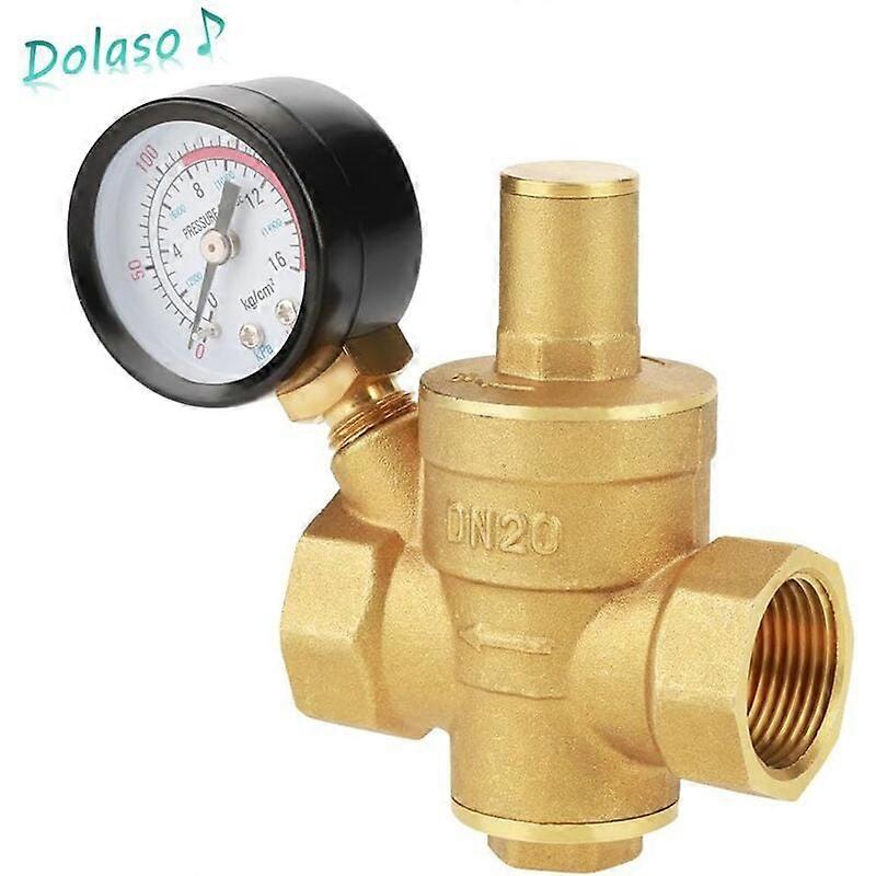 Compact Water Pressure Reducing Valve, Piston Structure For Enhanced Performance