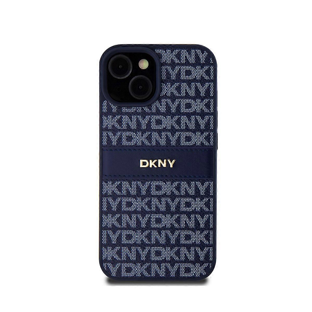 Case for iPhone 15 Repeat Pattern Tonal Stripe Edition with Metallized Logo
