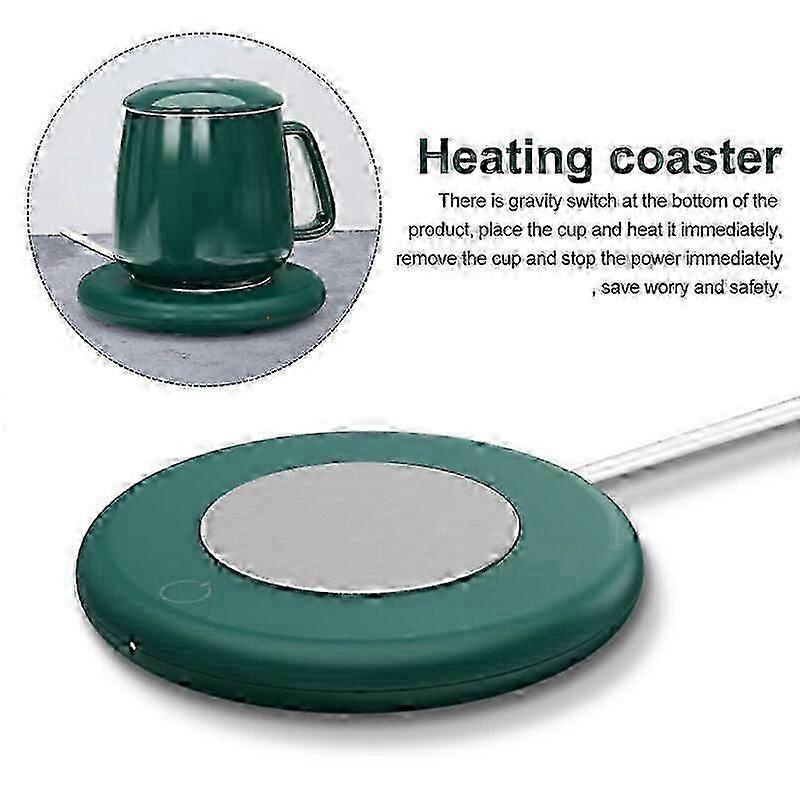 USB Warmer Gadget Thick Cup-Pad Caffè Tè Latte Bere Elettrico Alimentato Riscaldamento Vassoio Tazza Pad Ufficio Inverno Caldo Sottobicchieri Regalo