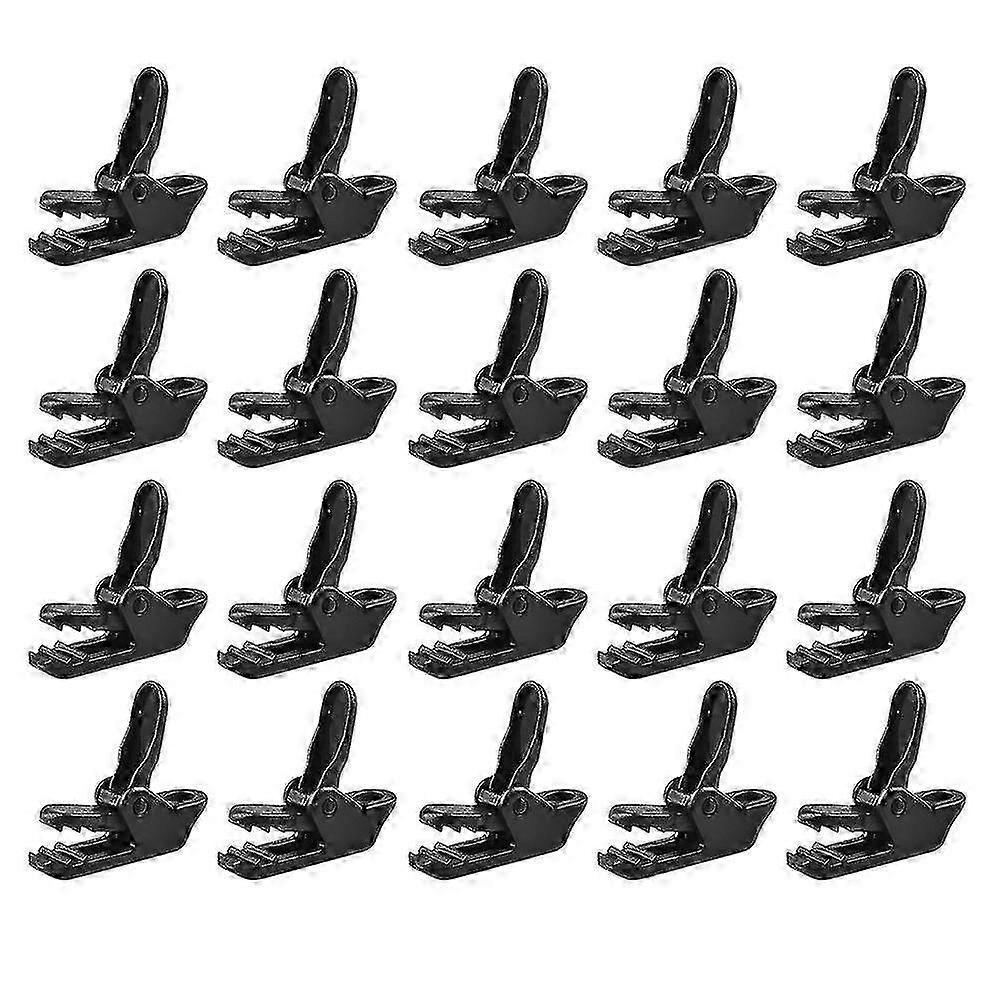 20pcs Outdoor Tent Fixing Clips for Camping