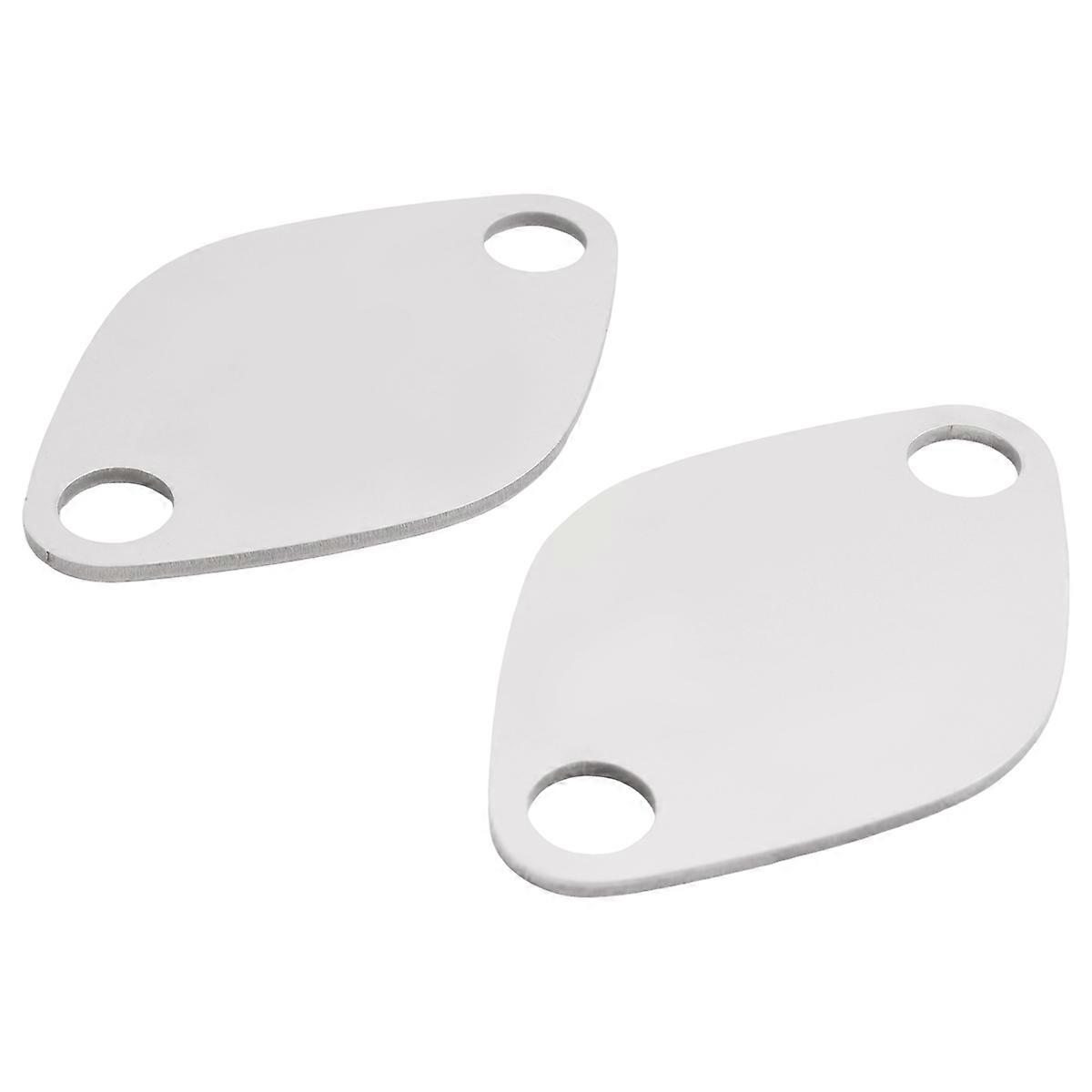 2Pcs EGR Valve Blanking Block Plate Kit for Espace 