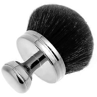 Makeup Brush For Blend Tan Back Applikator Gir plettfri påføring uten stripebørste Sølv