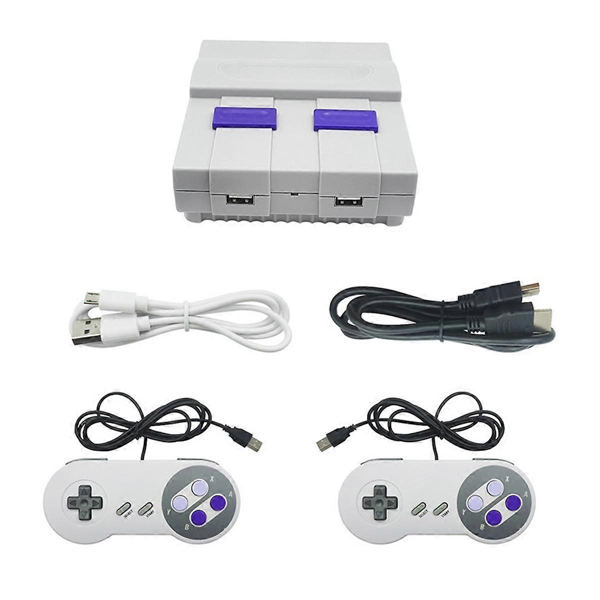 For SNES821 Retro Game Console 2.4G Wired Built-in 821 Games EU Plug